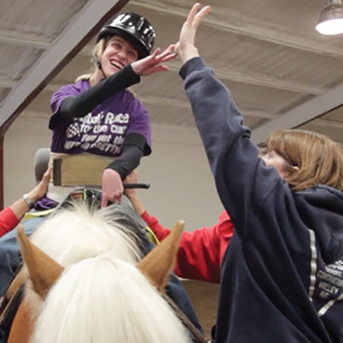 A thumbnail image for girl riding a horse